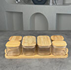 Mien 6lı Cam Kahvaltılık Seti Bor047