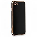 iPhone 7 / 8 / SE 2020 Kılıf Luxury Seri Kamera Korumalı Silikon Kapak