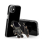 iPhone 11 Kılıf Astronot Seri Stant Silikon Kapak