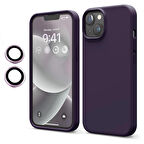 iPhone 14 Kılıf Kamera Lens Hediyeli Nano Lansman Silikon Arka Kapak