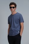Junya Erkek Basic Tişört Gece Mavisi