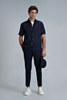 Lufian Erkek Karl Spor Chino Slim Fit Pantolon 111190328 Lacivert