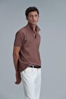 Lufian Erkek Laon Smart Polo T-Shirt 111040164 Kiremit