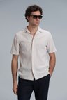Femer Erkek Basic Gömlek Regular Fit Bej