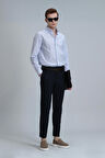 Lufian Erkek Hery Smart Chino Slim Fit Pantolon 111190318 Lacivert