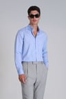 Danıel Erkek Basic Gömlek Slim Fit Mavi