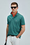 Lufian Erkek Laon Smart Polo T-Shirt 111040206 Ördek Yeşili