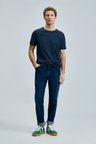 Junya Erkek Basic Tişört Lacivert