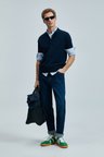 Moreno Smart Jean Erkek Pantolon Straight Fit Mavi