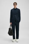 Luıs Spor Erkek Blazer Ceket Slim Fit Lacivert