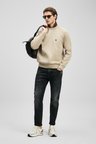 LUFIAN Erkek Luta Smart Slim Fit Jean Pantolon 111200243 Antrasit