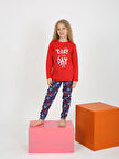 Kız Çocuk Uzun Kollu %100 Pamuklu Pijama Takımı Today