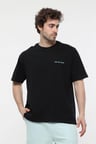defy's ERKEK KISA KOLLU BASKILI OVERSIZE KALIP BİSİKLET YAKA TİŞÖRT