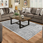 Dekoreko Kaymaz Taban Djt Salon Halısı Star Pamuk Modern Mu134