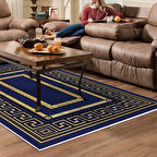 Dekoreko Kaymaz Taban Djt Salon Halısı Star Pamuk Modern 651M