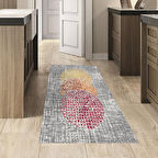 Dekoreko Kaymaz Taban Djt Mutfak Halısı Star Pamuk Modern E4052