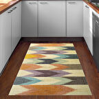 Dekoreko Kaymaz Taban Djt Mutfak Halısı Trend Modern 629M