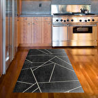 Dekoreko Kaymaz Taban Djt Mutfak Halısı Trend Modern 717