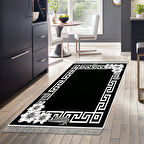 Dekoreko Kaymaz Taban Djt Mutfak Halısı Trend Saçaklı Modern Kt494