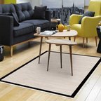 Alanur Home Kaymaz Taban Djt Banyo Mutfak Salon Halı Star Pamuk Dokuma Desen E5007