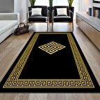 Dekoreko Kaymaz Taban Djt Salon Halısı Star Pamuk Modern 656M