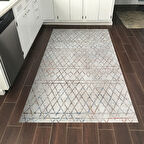 Dekoreko Kaymaz Taban Djt Mutfak Halısı Trend İskandinav F5079