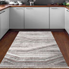 Dekoreko Kaymaz Taban Djt Mutfak Halısı Star Pamuk Saçaklı Modern 1252