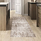 Dekoreko Kaymaz Taban Djt Mutfak Halısı Trend İskandinav F5083