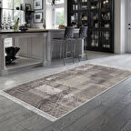 Dekoreko Kaymaz Taban Djt Mutfak Halısı Trend Saçaklı İskandinav F5132