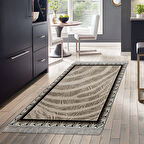 Dekoreko Kaymaz Taban Djt Mutfak Halısı Star Pamuk Saçaklı Modern 1912