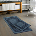 Alanur Venedik Şönil Dokuma Eskitme 2 Li Klozet Takimi Açik Yeşil