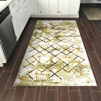 Dekoreko Kaymaz Taban Djt Mutfak Halısı Trend Modern M5026