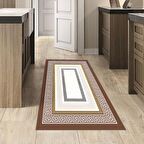 Dekoreko Kaymaz Taban Djt Mutfak Halısı Trend Modern 675M