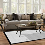 Alanur Home Kaymaz Taban Djt Banyo Mutfak Salon Halı Star Pamuk Dokuma Desen E5007