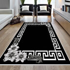 Dekoreko Kaymaz Taban Djt Salon Halısı Yıldız Deri Modern Kt494