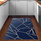 Dekoreko Kaymaz Taban Djt Mutfak Halısı Yıldız Deri Modern 717