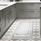 Dekoreko Kaymaz Taban Djt Mutfak Halısı Trend Modern Kt418
