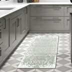 Dekoreko Kaymaz Taban Djt Mutfak Halısı Trend Modern 1488