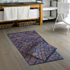 Alanur Roma Şönil Dokuma Eskitme 2 Li Klozet Takimi Açik Kahve