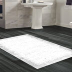 Dekoreko Kaymaz Taban Djt Banyo Halısı Trend Modern 1342