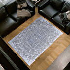 Dekoreko Kaymaz Taban Djt Salon Halısı Star Pamuk Modern 1488