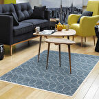 Dekoreko Kaymaz Taban Djt Salon Halısı Star Pamuk İskandinav F5084