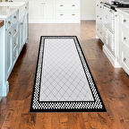 Dekoreko Kaymaz Taban Djt Mutfak Halısı Star Pamuk Modern 603M