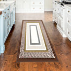 Dekoreko Kaymaz Taban Djt Mutfak Halısı Star Pamuk Modern 675M