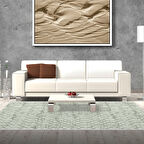 Dekoreko Kaymaz Taban Djt Salon Halısı Star Pamuk Modern 757