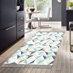 Dekoreko Kaymaz Taban Djt Mutfak Halısı Trend Saçaklı Modern 1944