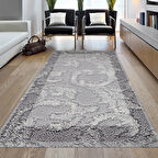 Dekoreko Kaymaz Taban Djt Salon Halısı Yıldız Deri Modern 1314