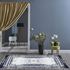 Dekoreko Kaymaz Taban Djt Salon Halısı Star Pamuk Modern M5132