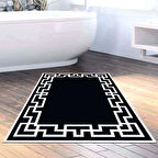 Dekoreko Kaymaz Taban Djt Banyo Halısı Trend Modern F5035
