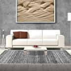 Dekoreko Kaymaz Taban Djt Salon Halısı Star Pamuk İskandinav F5087